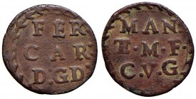 MANTOVA Ferdinando Carlo (1699-1707) Soldo – CNI 72/79 CU (g 1,25)
BB