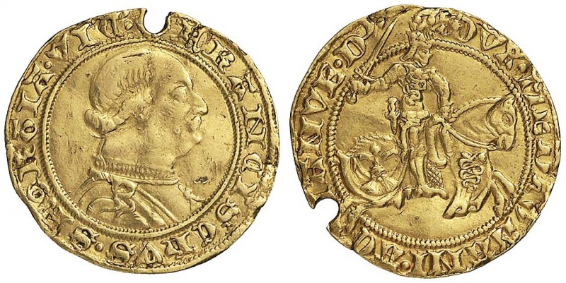 MILANO Francesco Sforza (1450-1466) Ducato col titolo di duca di Genova – Crippa...