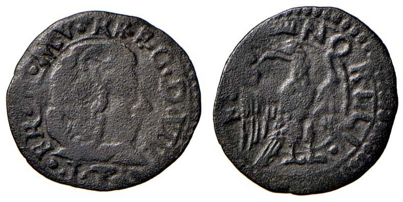 MODENA Francesco d’Este (1629-1658) Sesino – MIR 804 MI (g 0,64)
MB