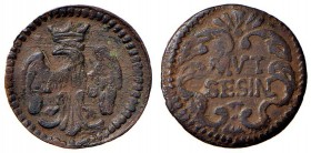MODENA Rinaldo d’Este (1706-1737) Sesino – MIR 841a CU (g 0,85) 
qBB