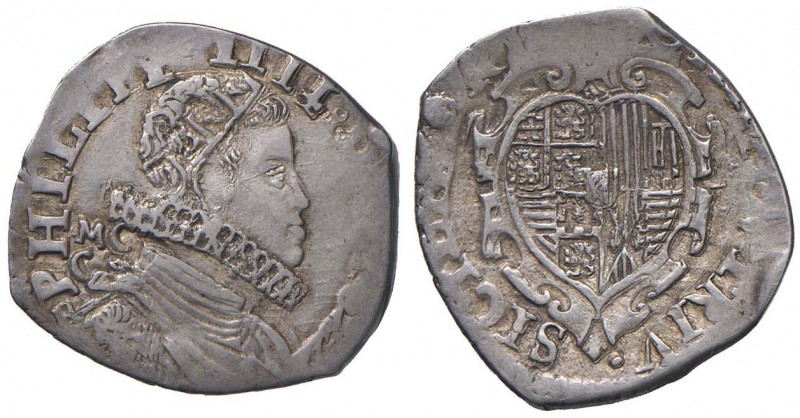 NAPOLI Filippo IV (1621-1647) Tarì - MIR 245 (g 5,80)
BB