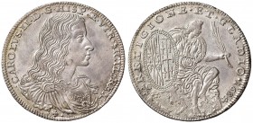 NAPOLI Carlo II (1674-1700) Mezzo ducato 1684 – MIR 295/1 AG (g 14,00)
SPL