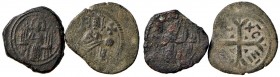 PALERMO Ruggero II (1105-1127) Lotto di due Follari 
MB-qBB