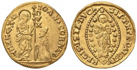 VENEZIA Giovanni II Corner (1709-1722) Zecchino – Pa. 13 AU (g 3,50)
SPL+