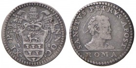 Innocenzo XI (1676-1689) Grosso – Munt. 170; Berman 2119 AG (g 1,45)
qBB