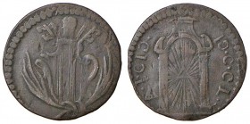 Benedetto XIV (1740-1758) Ravenna - Quattrino 1750 – Berman 2866 CU (g 1,77)
BB