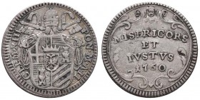 Clemente XIII (1758-1769) Grosso 1760 A. II – Berman 2905 AG (g 1,25)
qBB
