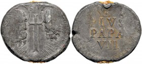 Pio VII (1800-1823) Bolla – PB (g 51,69 – Ø 41 mm)
BB/MB