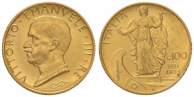 Vittorio Emanuele III (1900-1946) 100 e 50 Lire 1931 A. IX – Nomisma 1055, 1067 AU Lotto di due monete, minimi graffietti nel 100 lire 
qFDC/FDC