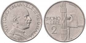 Vittorio Emanuele III (1900-1946) 2 Lire 1923 – Nomisma 1167 NI
qSPL