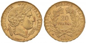 FRANCIA 20 Franchi 1851 A – Gad. 1059 AU (g 6,43)
SPL+