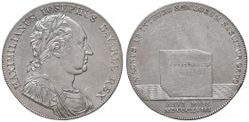 GERMANIA Bayern Maximilian I Joseph (1806-1825) Konventionstaler 1818 – KM 708 AG (g 27,94) Graffio sulla guancia
SPL+