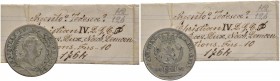 GERMANIA Pfalz-Birkenfeld-Zweibrücken 20 Kreuzer 1863 – KM 38 AG (g 6,54) Con cartellino di vecchia raccolta
qBB