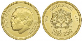 MAROCCO Al-Hassan II (1962-1999) 250 Dirhams AH1396 (1976) – Fr. 6 AU (g 6,58) Ex PCGS MS68 403329.68/33423434
FDC
