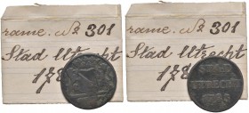 OLANDA Utrecht Duit 1783 – KM 91 CU (g 3,00) Con cartellino di vecchia raccolta
qBB