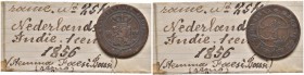 OLANDA East Indie Cent 1856 - KM 307 CU (g 4,39) Con cartellino di vecchia raccolta
qBB