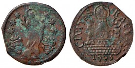 RAGUSA Repubblica (1449-1806) Soldo 1762 – CNI 380 v CU (g 1,61) Macchie di ossidazione
MB