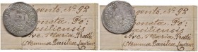 Svizzera Basilea Plappart n.d. – HMZ 2.66 AG (g 2,00) Con cartellino di vecchia raccolta
qBB