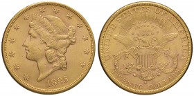 USA 20 Dollars 1885 S – AU (g 33,44)
BB+