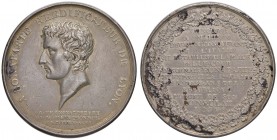 FRANCIA Napoleone Premier (1799-1804) Medaglia 1800 A BONAPARTE REEDIFICATEUR DE LYON. – Opus: Mercié - AG (g 46,64 – Ø 44mm) Macchie nere forse d’inc...