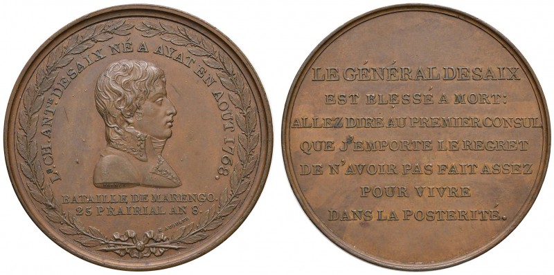 FRANCIA Napoleone Premier (1799-1804) Medaglia 1800 BATTAILLE DE MARENGO – Opus:...