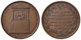 FRANCIA Napoleone Imperatore (1804-1814) Medaglia 1805 NAPOLEON AUX MANES DE DESAIX – Opus: Brenet –Denon - AE (g 9,66 – Ø 26mm) Nel bordo incuso Ape ...