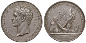 FRANCIA Napoleone Imperatore (1804-1814) Medaglia 1809 AGGRESSVS MAGNVM RESCINDERE COELVM – Opus: Vasallo – Piombo (g 30,00 – Ø 42 mm) Riconio
BB...