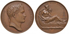 FRANCIA Napoleone Imperatore (1804-1814) Medaglia 1813 CANAL DE MONS A CONDÉ – Opus: Andrieu – Brenet - AE (g 34,84 – Ø 40 mm)
qFDC