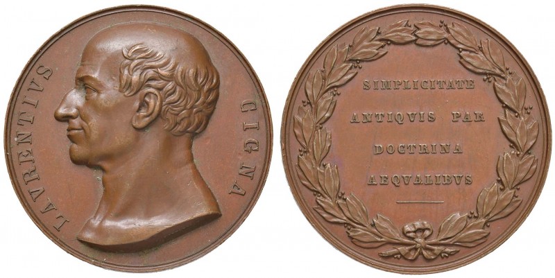 Lorenzo Cigna Medaglia - Opus: Galeazzi - AE (g 47,42 – Ø 44 mm)
qFDC