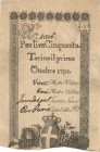 CARTAMONETA Regno Sardo Piemontese – 50 Lire V tipo 1/10/1794 – Gav. 20 R 
FDS