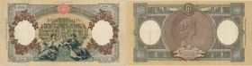 Banca d’Italia – 5.000 Lire Repubbliche marinare Medusa 23/04/1948 B152 8736 – Gig. 65C R Pieghe
BB