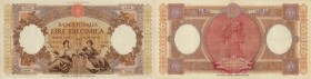 Banca d’Italia – 10.000 Lire Repubbliche marinare Medusa 31/03/1951 U392 6744 – Gig. 73D Pieghe
BB