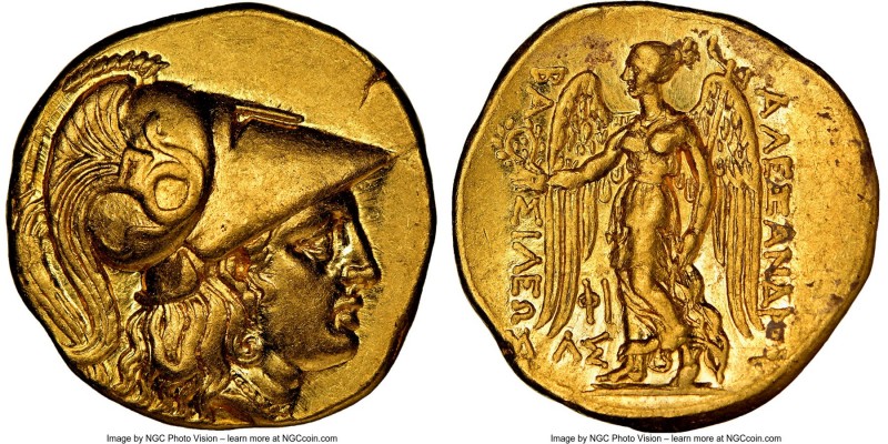 MACEDONIAN KINGDOM. Alexander III the Great (336-323 BC). AV stater (18mm, 8.57 ...