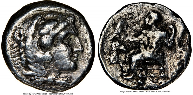 MACEDONIAN KINGDOM. Alexander III the Great (336-323 BC). AR tetradrachm (24mm, ...