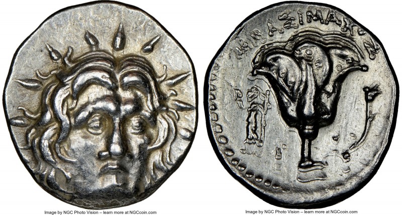 CARIAN ISLANDS. Rhodes. Ca. 250-200 BC. AR didrachm (21mm, 12h). NGC Choice VF. ...