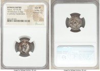 Nerva (AD 96-98). AR denarius (18mm, 3.35 gm, 7h). NGC Choice VF 5/5 - 3/5. Rome, AD 97. IMP NERVA CAES-AVG P M TR POT, laureate head of Nerva right /...