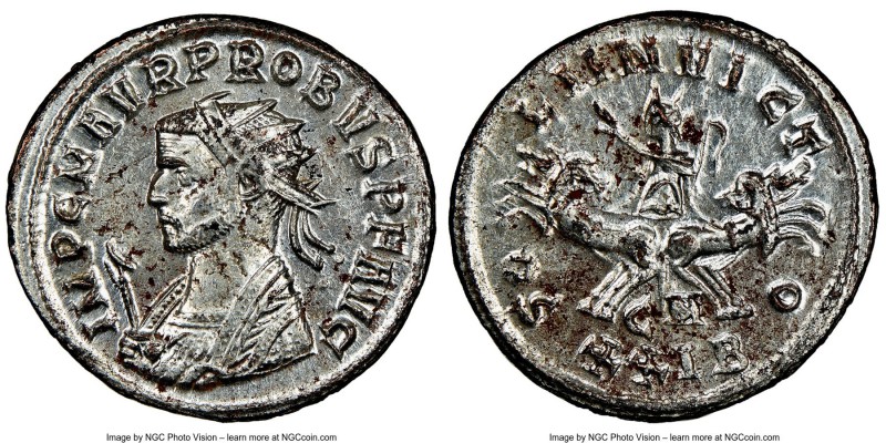 Probus (AD 276-282). BI antoninianus (24mm, 3.78 gm, 12h). NGC MS 4/5 - 4/5, Sil...