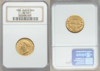 Victoria gold Sovereign 1864-SYDNEY AU53 NGC, Sydney mint, KM4. AGW 0.2353 oz.

HID09801242017