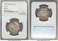 Victoria 50 Cents 1870 VF35 NGC, London mint, KM6. Variety with LCW on truncation.

HID09801242017