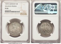 Weimar Republic Proof "Waldeck" 3 Mark 1929-A PR65 NGC, Berlin mint, KM62. Issued for the Waldeck-Prussia Union. 

HID09801242017