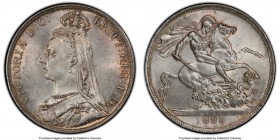 Victoria Crown 1890 MS62 PCGS, KM765, S-3921. 

HID09801242017