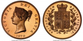 Victoria bronze Proof INA Retro Issue Crown 1879-Dated PR68 PCGS, KM-X82a.

HID09801242017