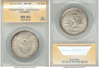USA Administration Peso 1911-S MS60 Details (Corroded, Cleaned) ANACS, San Francisco mint, KM172.

HID09801242017