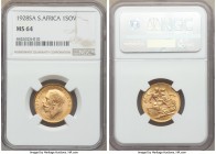 George V gold Sovereign 1928-SA MS64 NGC, Pretoria mint, KM21. AGW 0.2355 oz. 

HID09801242017