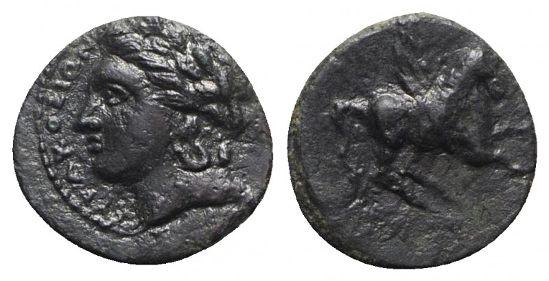 Sicily, Syracuse. Agathokles (317-289 BC). Æ Hexas? (9.5mm, 0.65g, 7h), c. 310-3...