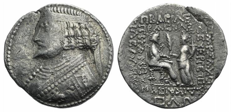 Kings of Parthia, Phraates IV (c. 38/7-2 BC). BI Tetradrachm (30mm, 11.97g, 12h)...