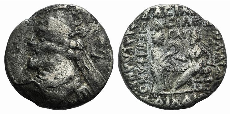 Kings of Parthia, Vologases III (c. AD 105-147). BI Tetradrachm (26mm, 10.71g, 1...