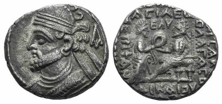 Kings of Parthia, Vologases III (c. AD 105-147). BI Tetradrachm (27mm, 13.49g, 1...