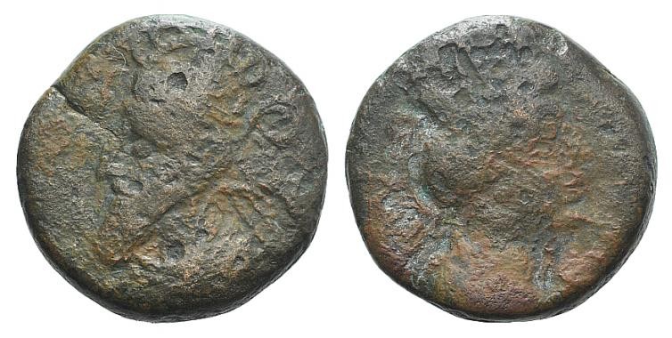 Kings of Parthia, Vologases III (c. AD 105-147). Æ Tetrachalkon (20mm, 7.82g, 12...