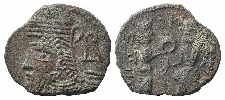 Kings of Parthia, Vologases VI (c. AD 208-228). BI Tetradrachm (25mm, 8.64g, 12h...